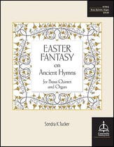 Easter Fantasy on Ancient Hymns Brass Quintet and Organ Full Score - Parts are downloadable from pub's site cover